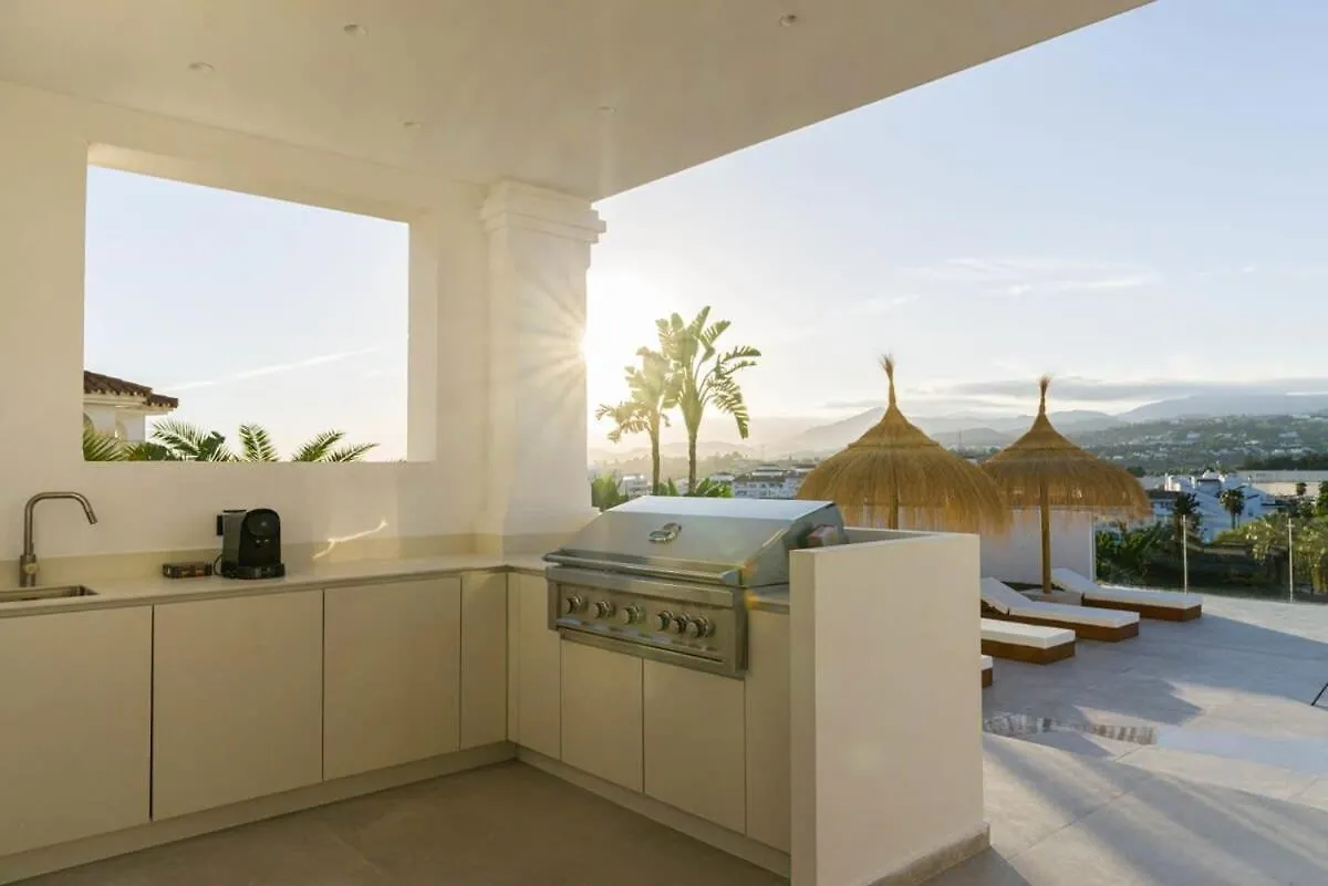Villa Vega Luxury Living Premium Features Gym Jacuzzi Marbella Spain